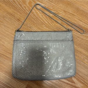 Vintage mesh chain medium sized clutch bag